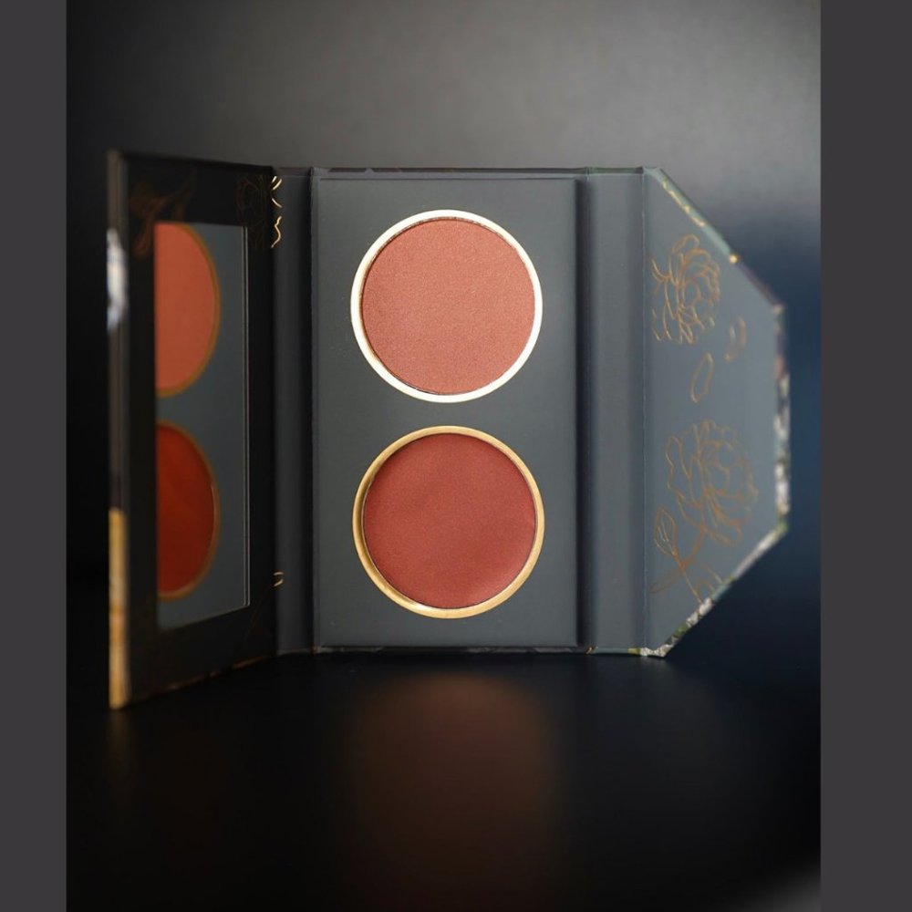 MISS FAME Crème and powder blush duo NEW WITH BOX